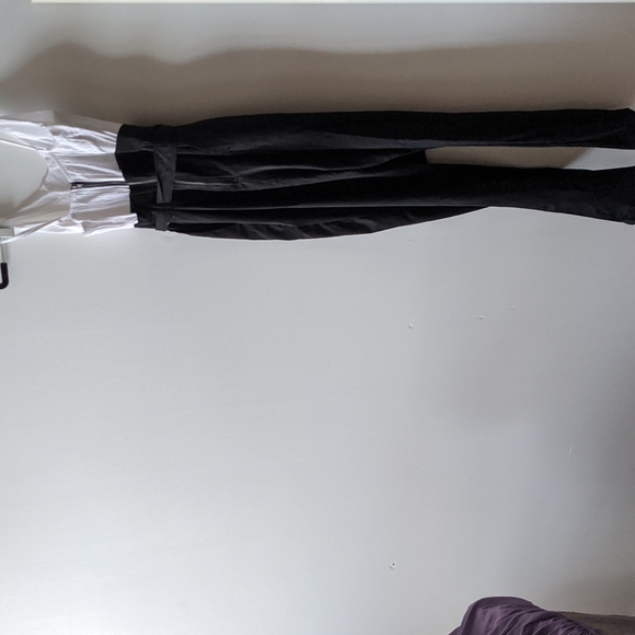 Tanktop, Black and White, Small, Jumpsuit - Picture 2 of 3